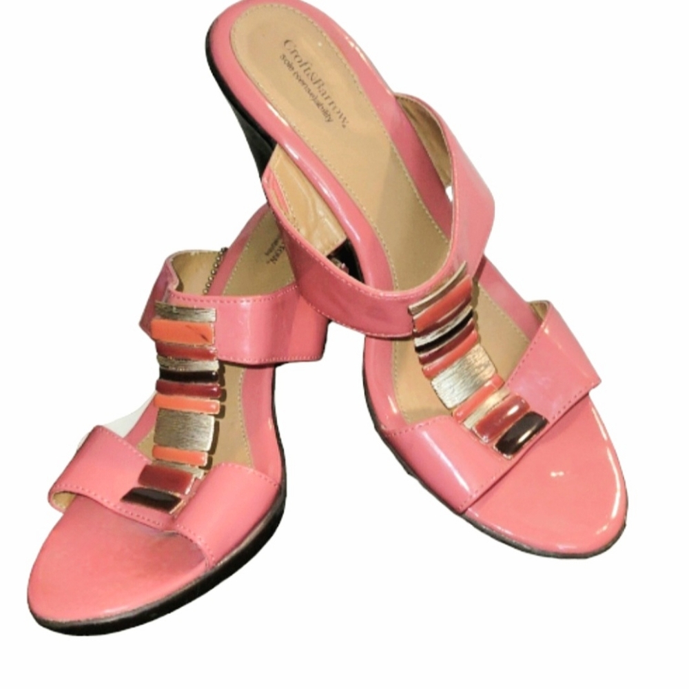 Croft & Barrow Sandals Pink Size 8.5